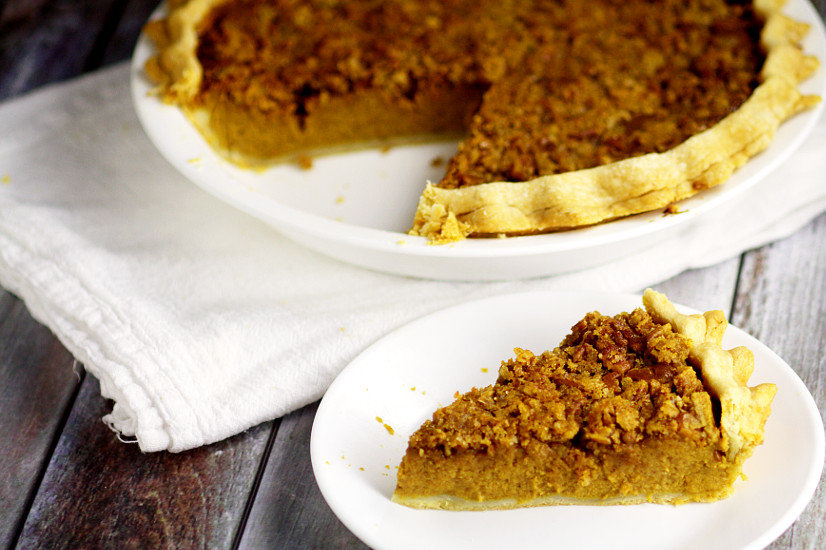 Eggnog Pumpkin Pie The Gracious Wife