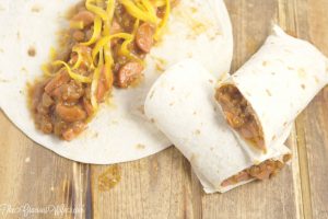 These Chuckwagon Leftover BBQ Wraps are a quick and easy family dinner recipe that uses up your leftovers from a BBQ or cookout. They're so tasty and super easy! My kids love them (and I do too!)