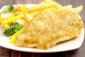 Beer Battered Catfish Fry Recipe - an easy and delicious family dinner recipe idea. Catfish is covered in a flavorful, zesty, and slightly spicy beer batter, then deep fried to golden perfection.