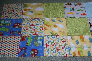 Piecing and Finishing Your Quilt Top - Part 3 in a 5-part Quilting for Beginners series.  This Piecing and Finishing Your Quilt Top section will walk you through piecing together your quilt top and sewing a perfect quarter inch seam.  Make your own DIY sewing quilt with this step-by-step tutorial!