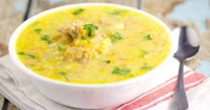 Cheddar Ham Chowder is a delicious and easy soup recipe with the classic combination of salty ham and gooey cheese, mixed together in a soup along with veggies and potato. Definitely one of my favorite soup recipes! Perfect comfort food with ham, cheese, and potatoes.