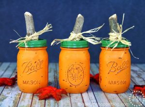 DIY Autumn Decorations - cute country and rustic DIY Fall decorations ideas for your home. Pumpkins and leaves, bright oranges and deep reds. DIY your way to a festive Fall home. 