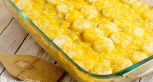 Cheesy Tater Tot Casserole fb