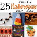 25 Cheap DIY Halloween Decorations - DIY Halloween Inspiration on budget! Make your Halloween special with adorable home made DIY decor. So cute!