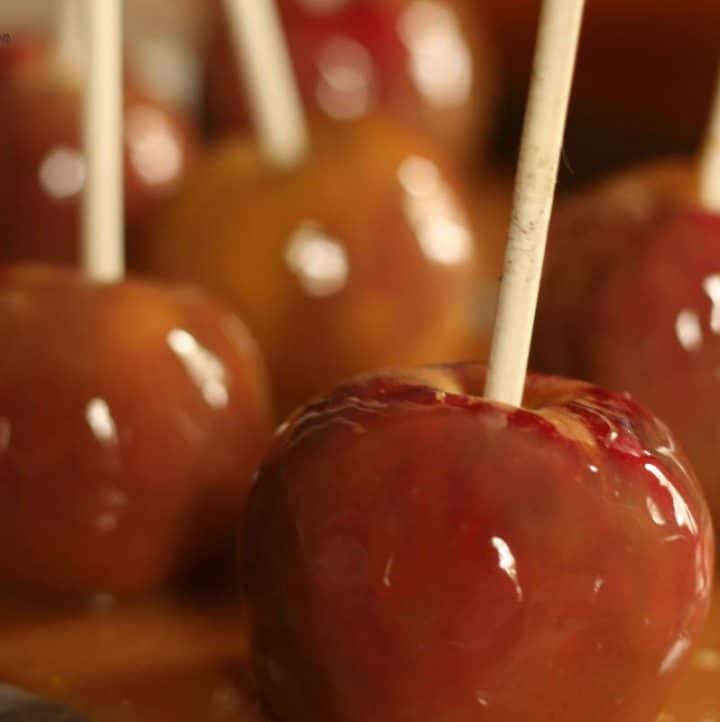Homemade Taffy Apples Best Caramel Apples Recipe