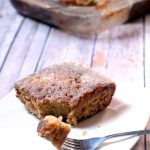 Easy Pear Cake Recipe - a homemade easy dessert cake recipe that turns out rich and moist. The easiest cake you can make from scratch!