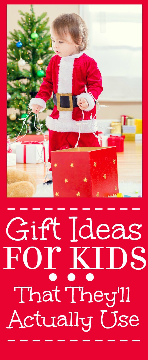 Gift Ideas for Kids that they'll still play with after the shiny new-ness wears off. Toys that encourage imaginative play and learning and that kids will actually use. Imaginative play gifts are great for kids for Christmas and birthdays.