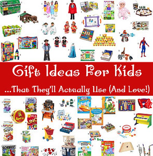 Gift Ideas for Kids: 50 Gift Ideas for Kids to Inspire Creative Play