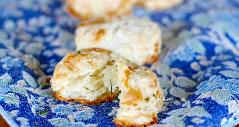 brie and chive biscuits FB