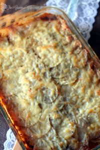 This Butternut Squash Gratin is a delicious and unique variation to your traditional gratin potatoes, featuring squash and Gouda. Perfect for a Thanksgiving side dish recipe. From TheGraciousWife.com #Thanksgiving #sidedishes