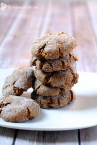 Classic gingersnaps are a holiday hit and a family favorite. Find more during our Week of Christmas Cookies Recipes. From TheGraciousWife.com #Christmas #Cookies