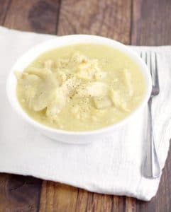 Classic Southern Chicken and Dumplings recipe makes a tasty and filling comfort food dinner idea and recipe for the family, just like grandma's. Can't go wrong with a classic! Seriously the BEST!