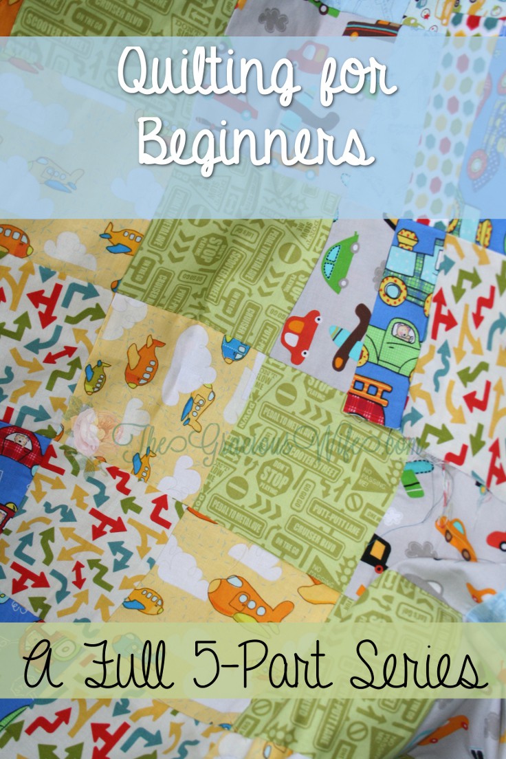 Quilting for Beginners: Make beautiful DIY quilts even if you're a quilting or sewing newbie. Piecing your quilt top. A tutorial and tip guide for making a quilt from start to finish. From TheGraciousWife.com