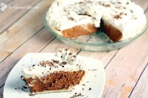 French Silk Pie Recipe - A creamy chocolate dessert french silk pie recipe with an easy perfect pie crust. This French Silk Pie recipe has none of the grittiness that I've had in other recipes. It's perfect! My favorite!