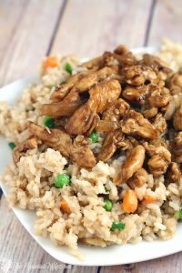 Easy Chicken Teriyaki Recipe is a quick and easy dinner idea that the whole family will love.  My kids gobble this up!