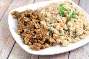 This Easy Chicken Teriyaki Recipe is a quick and easy dinner idea that the whole family will love.  From TheGraciousWife.com #recipe #chicken