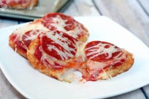 Pizza Tots Recipe  Pizza-topped hash browns! What could be better?! A yummy, quick and easy appetizer and snack idea for kids or adults. 