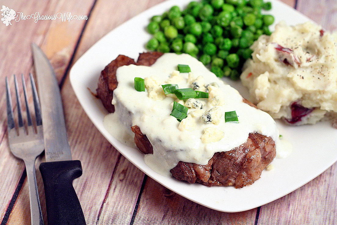 Steak with Creamy Sauce The Gracious Wife