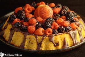 Easy Yogurt Cake Recipe from scratch with easy chocolate Ganache and Fresh Berries. One of the best homemade cakes I've tried!