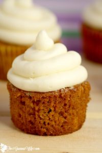 Moist Carrot Cake Cupcakes Recipe with cream cheese frosting - Homemade carrot cake cupcakes recipe from scratch. Delicious and moist and truly the best I've ever had. 