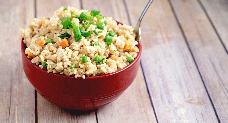 Learn how to make Fried Rice at home with this easy Fried Rice Recipe. As good as the real thing! #recipe #rice #chinese From TheGraciousWife.com