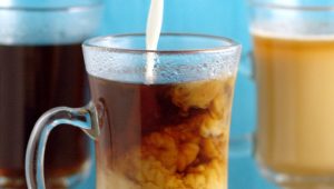 Homemade Marshmallow Coffee Creamer- A yummy, fun way to change up your morning coffee. It can be made in just 10 minutes, and is a great grown-up Easter treat. From TheGraciousWife.com