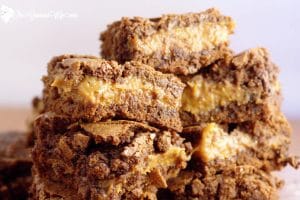 Caramel Brownies Recipe - an easy chocolate dessert recipe.  Fudgy chocolate brownies stuff with gooey caramel.  These are amazing!
