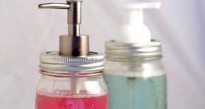 Easy DIY Mason Jar Soap Pumps | From TheGraciousWife.com
