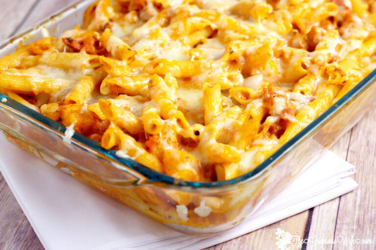 Hawaiian Pizza Pasta Bake The Gracious Wife