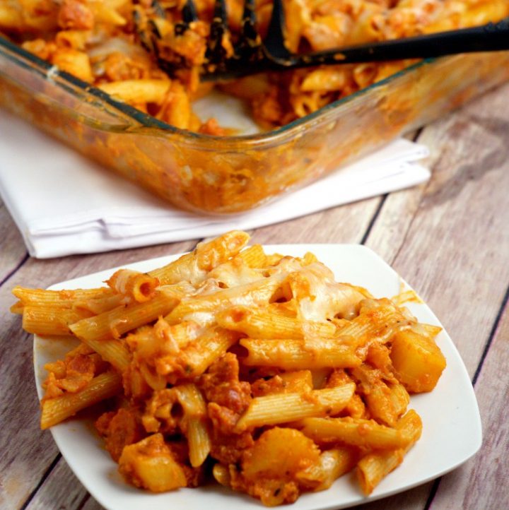 Hawaiian Pizza Pasta Bake The Gracious Wife