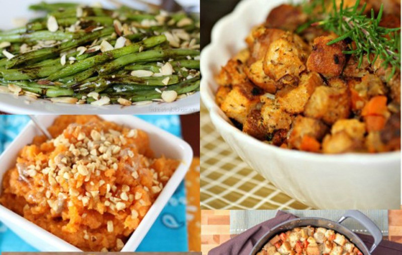 Over 100 of the best Thanksgiving Side Dish Recipes! Make your Thanksgiving feast fabulously delicious with these amazing side dishes. Breads, potatoes, vegetables, and more. There's a little something of everything. Seriously amazing list.