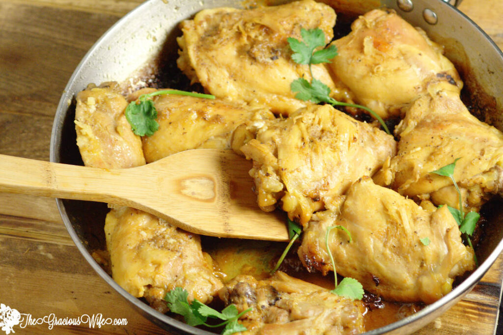 Easy Honey Mustard Chicken Recipe The Gracious Wife