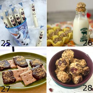 OVER 40 Snack Ideas for Kids! These easy and healthy snacks are fun and great for after school or on the go!
