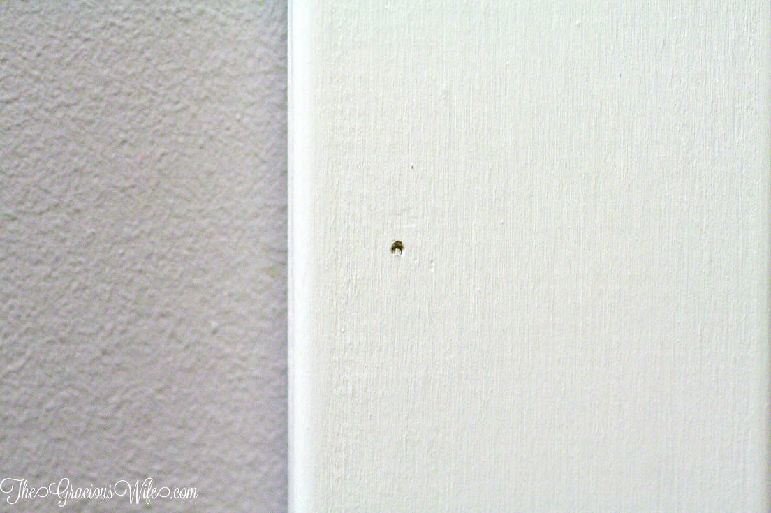 How to Fill Nail Holes Remodeling Tip