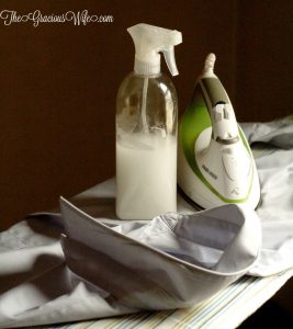 How to Iron with Starch 