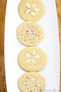 Almond Brown Sugar Sand Dollar Cookies Recipe - an easy cookies recipe from scratch. These are just like sugar cookies, only better!