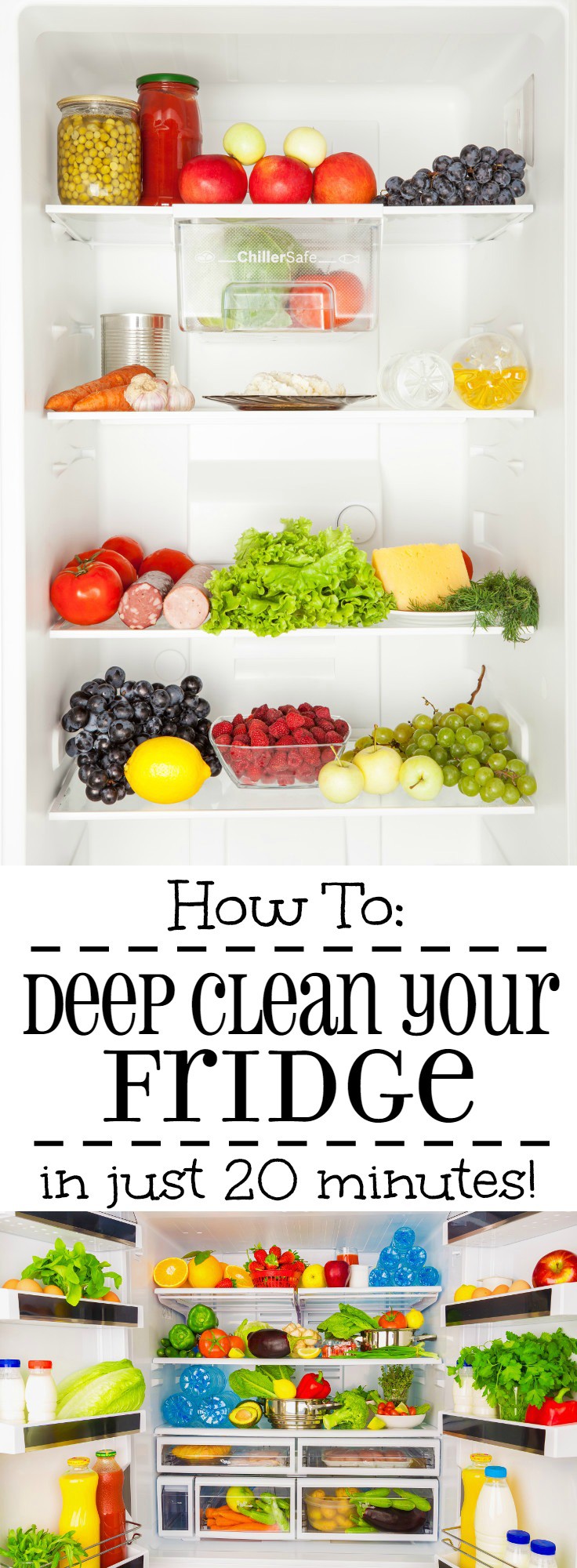 How to Deep Clean Your Fridge in 20 Minutes The Gracious Wife