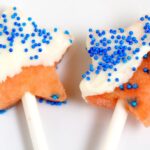 Watermelon Pops Recipe - a fun Summer and patriotic 4th of July recipe idea. What a fun snack idea for kids!