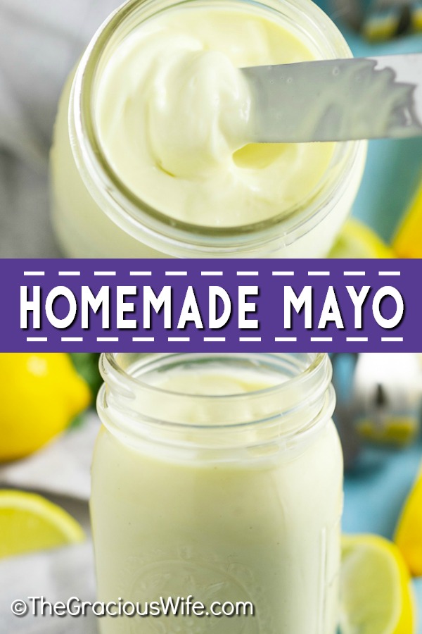 Homemade Mayonnaise Recipe The Gracious Wife
