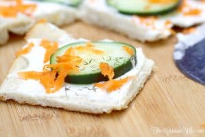 Cucumber Patio Pizza Recipe - creamy, delicious cucumber recipes that's great for an appetizer recipe or a snack recipe! My kids love this! Awesome way to get them to eat some extra veggies!