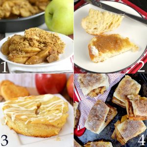 Over 40 of the BEST Apple Dessert Recipes - Apple Crisp, apple pie, apple cobbler and cake! This list has it all! Apple desserts are so yummy! These are such great fall food recipes and ideas