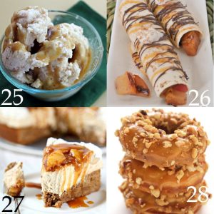 Over 40 of the BEST Apple Dessert Recipes - Apple Crisp, apple pie, apple cobbler and cake! This list has it all! Apple desserts are so yummy! These are such great fall food recipes and ideas