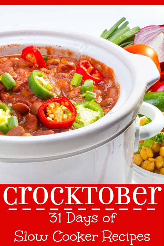 Come cook with us this Crocktober and bring your Crockpot or slow cooker for 31 days of new slow cooker recipes! Including crockpot breakfast, dinner, side dishes, desserts, and more! Easy meals, great for family!