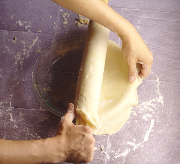 Don't be intimidated by making or Rolling Out Pie Crust any longer! This easy tutorial will show just how easy homemade pie crust can be!  With a simple, step-by-step how to roll out pie crust tutorial, and an easy 3-ingredient flaky, no-fail pie crust recipe.  