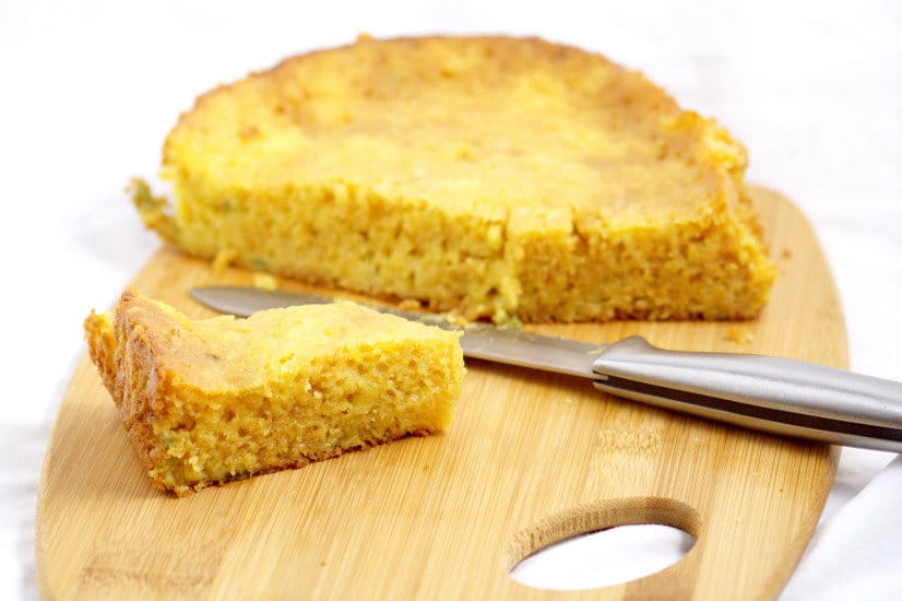 Crockpot Southwest Cornbread recipe spices up an old favorite with a spicy-sweet combo of cornbread, honey, and green chiles with gooey melted cheese. Serve with your favorite chili recipe!  Oh my! I love the spicy-sweet combo, and I especially love that you cook it in the slow cooker!