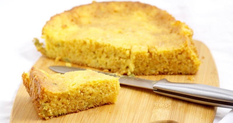 Crockpot Southwest Cornbread recipe spices up an old favorite with a spicy-sweet combo of cornbread, honey, and green chiles with gooey melted cheese. Serve with your favorite chili recipe!  Oh my! I love the spicy-sweet combo, and I especially love that you cook it in the slow cooker!