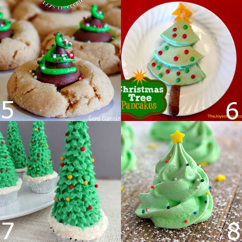 Nothing is more fun than Christmas trees during the holidays! Have your Christmas tree and eat it too with these beautiful and fun Christmas Tree Treats! Adorable Christmas dessert recipes! Oooh, I'll be trying a couple of these for my kids' school party.