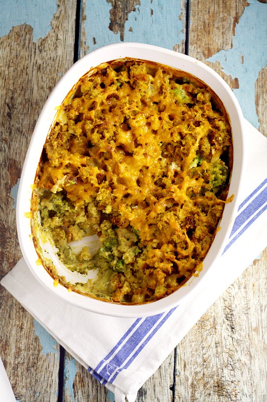 Cheesy Broccoli Stuffing Casserole The Gracious Wife