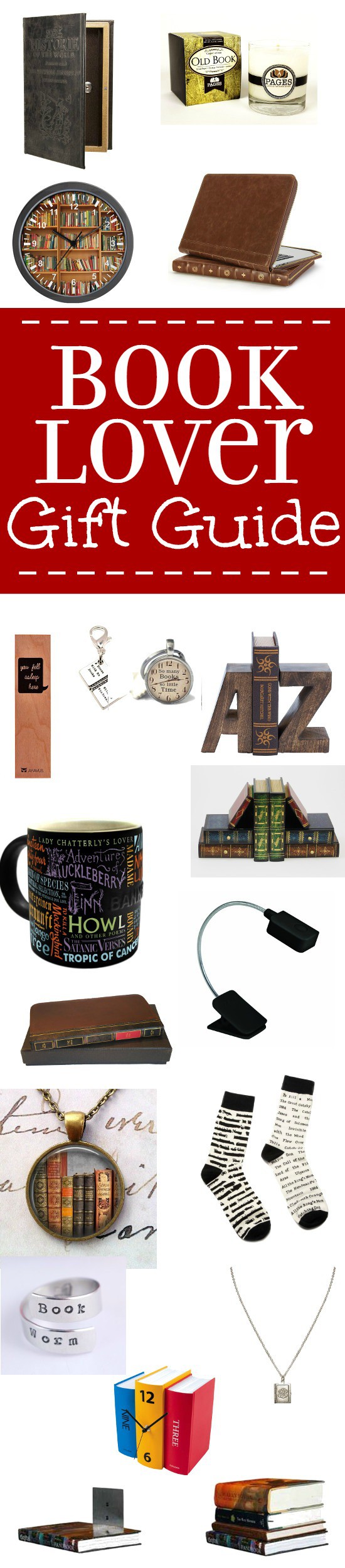 21 Awesome Gifts for Book Lovers! These amazing and unique Book Lover Gift Ideas are sure to win the heart of the bookworm in your life! Love these book lover gift ideas as Christmas gift ideas.