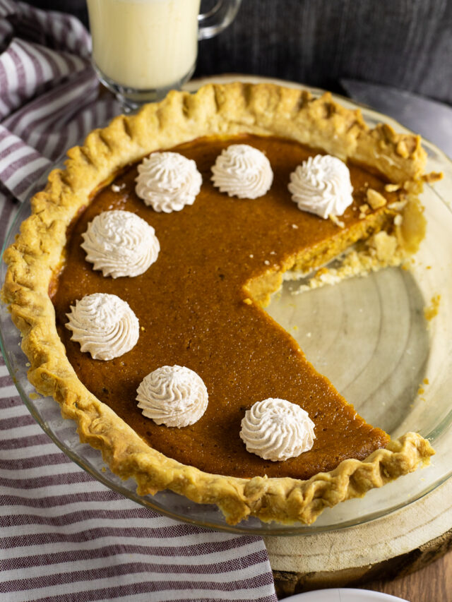 Eggnog Pumpkin Pie Indulgent Holiday Fusion Recipe! The Gracious Wife